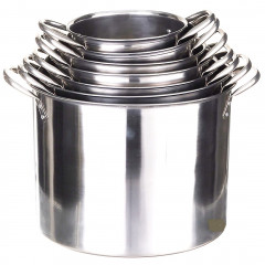 Каструлі 0749 набір Шість штук зелена коробка БЕЗ ОДНІЙ МАЛЕНЬКОЇ КАСТРЮЛІ