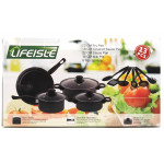 Кастрюли 61001 набор 4шт мрамор+кухонный набор