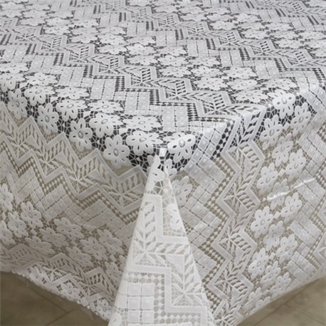 Клейонка 1,32*22м рулон LACE Ажур 273F