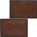 Коврик резина Velour ворс с тиснением 40х60