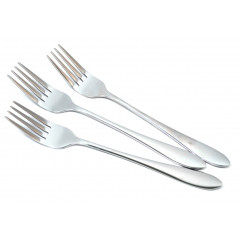 Столовая вилка 1447CT гладкая глянец качественная