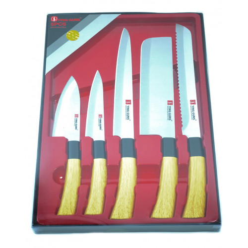 Ножі 25КS набор 5шт в плоскій упаковці