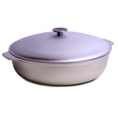 Сковорода D41321 с двумя ручками с крышкой 32х8,3см