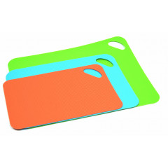 Разделочная доска 3шт набор СМ-3 А-плюс цветные