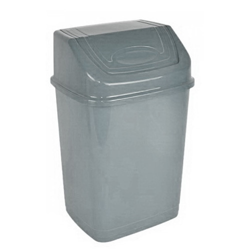 Ведро для мусора Кс 4,2л серый