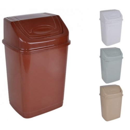 Відро для сміття Кс 4,2л білий