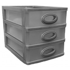 Комодик мини Качество 3-яр металлик