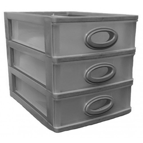 Комодик мини Качество 3-яр металлик