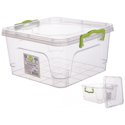 Бокс Ал квадратний 4,9л