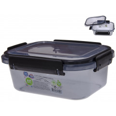 Бокс прямокутний Limited Line чорний герметичний 0,74л