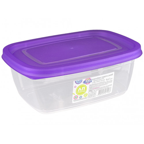 Судок контейнер Ал економ прямокутний 0,60л