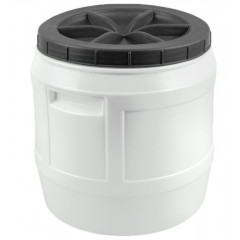 Бочка 25л Кс белая