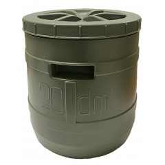 Бочка 20л Кс сіра