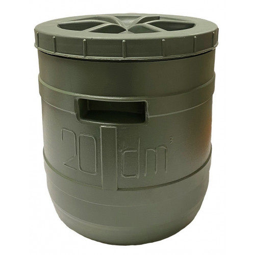 Бочка 20л Кс сіра