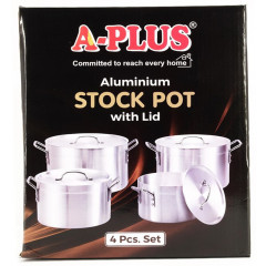 Каструлі 0424-0427 набір 4шт алюміній 2