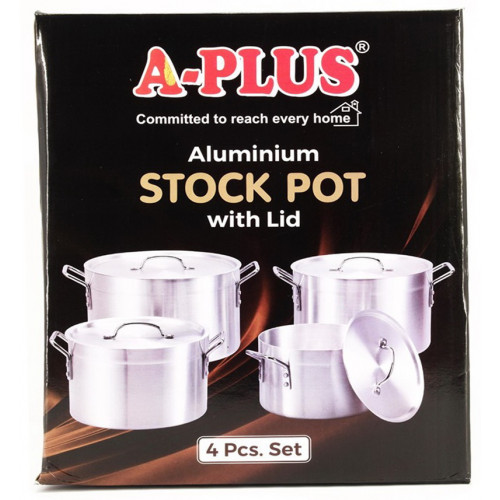 Каструлі 0424-0427 набір 4шт алюміній