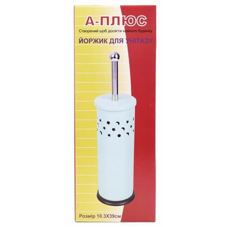 Ершик 1820 цветной высокий в коробке А-плюс