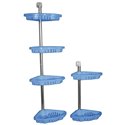 Полка Фиалка угловая голубой