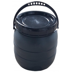 Бідон 15л сірий NEW широке горло з ручкою