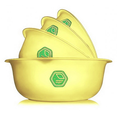 Миска салатник НП 5л цветная кремовый