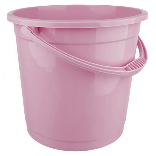 Відро 10л R кольорове без кришки пудра