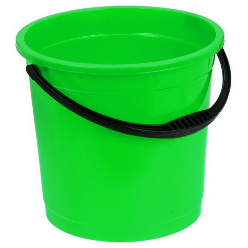 Ведро 15л R цветное без крышки салатовый