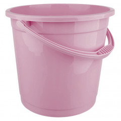 Ведро 15л R цветное без крышки пудра