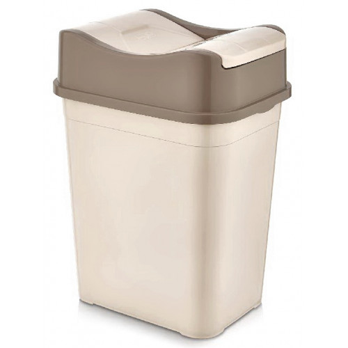Ведро для мусора 4152 01 Pelicano 2,5л 15х11,5х20см кремовый