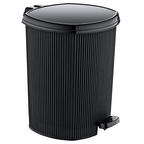 Відро з педаллю OZER-CZ-002-8214 LINE 6,0л чорний