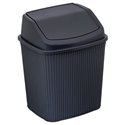 Ведро для мусора N384 Nostalgia 8,0л антрацит
