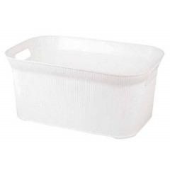 Корзина Nostalgia 47л без крышки N323  53х33х24см белый