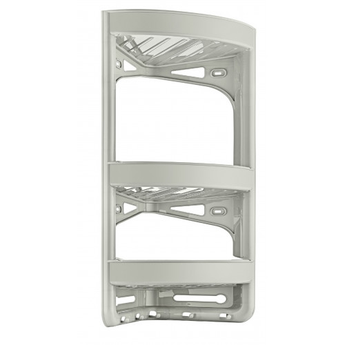 Полка OZER-B-009-7484 для ванной 3-яр угловая кремовый