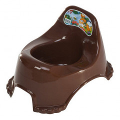 Горщик дитячий овал 8085 коричневий