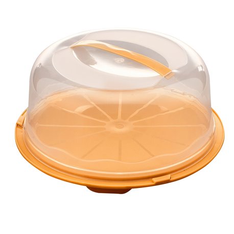 Тортовница R-plastic бежевый