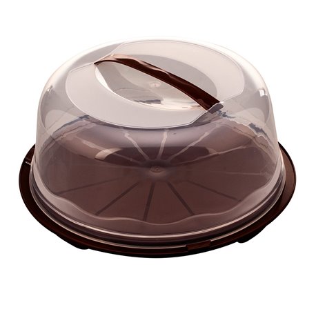 Тортовница R-plastic коричневый