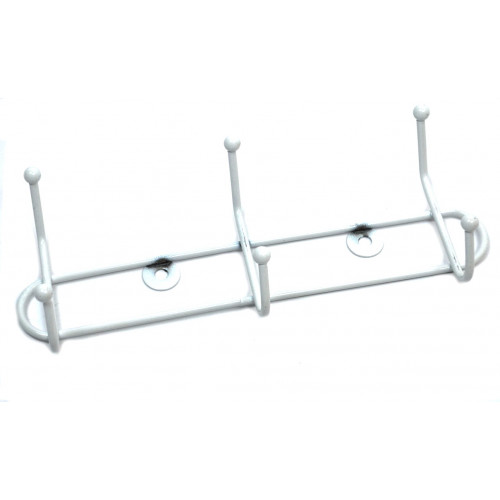 Вішалка настінна ПТ 3 гачки білий