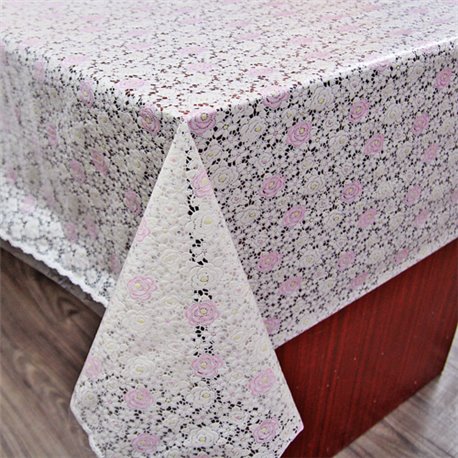 Клеенка 1,32*22м рулон LACE Ажур 021C