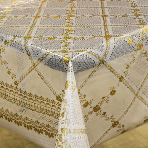 Клейонка 1,37*20м рулон силікон Лазер 2532BA