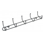 Вішалка настінна ПТ 5 гачків хром