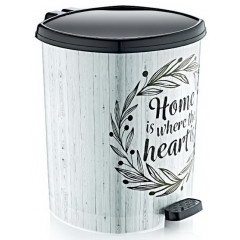 Відро з педаллю OZER-D-011-x75 малюнок 6л Home