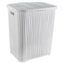 Корзина для білизни OZER-L-037 WAVY 48л білий