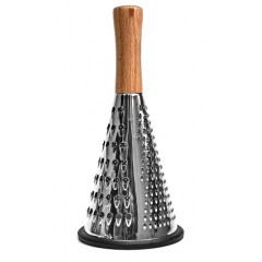 Тертка R92022-M конус з дерев'яною ручкою 24,5см