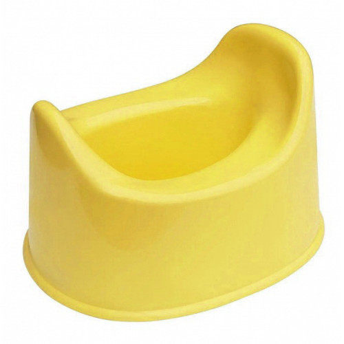 Горшок детский овал ПГ-4000 желтый