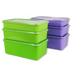 Ємність харчова ПГ-2084 прямокутна 1,0л  2