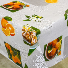 Клеенка 1,40*20м рулон ПВХ 3-х шаровая на нетканой основе 81886D