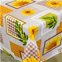 Клеенка 1,40*20м рулон ПВХ 3-х шаровая на нетканой основе 81890E
