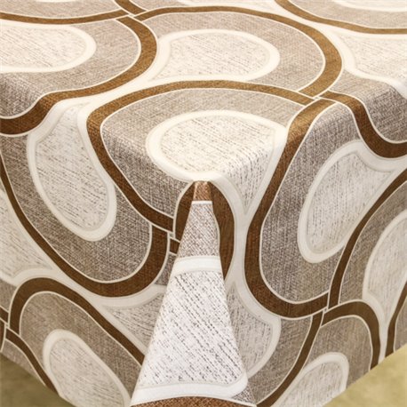 Клеенка 1,40*20м рулон ПВХ 3-х шаровая на нетканой основе 81896F