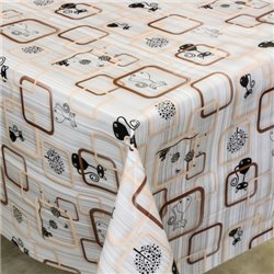 Клейонка 1,40*20м рулон ПВХ 3-х шарова на нетканій основі 82185A