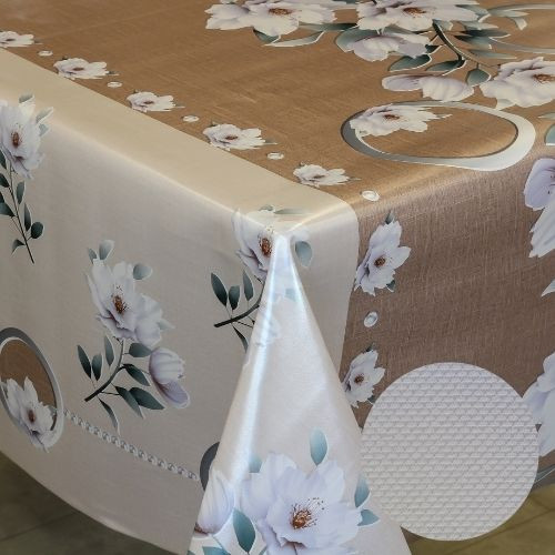 Клейонка 1,40*20м рулон Pearl на тканій основі 81728C