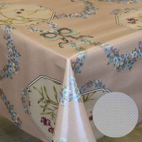 Клеенка 1,40*20м рулон Pearl на тканевой основе 81780B